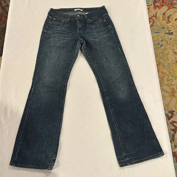 Levi’s women’s vintage 545 low boot cut jeans size 6‎ EUC - Picture 1 of 7